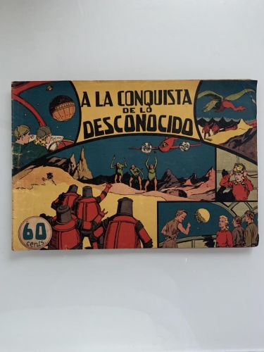 Portada del libro de A LA CONQUISTA DE LO DESCONOCIDO (original)