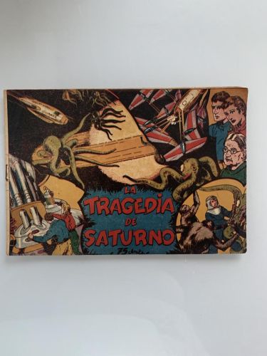 Portada del libro de LA TRAGEDIA DE SATURNO (original)