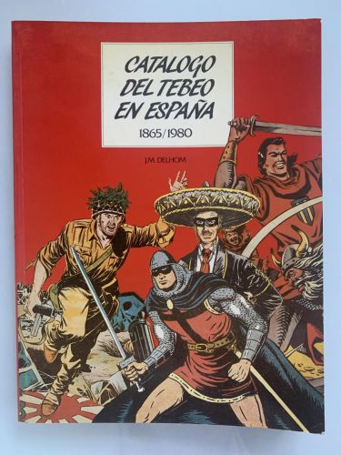 Portada del libro de CATÁLOGO DEL TEBEO EN ESPAÑA (1865-1980)