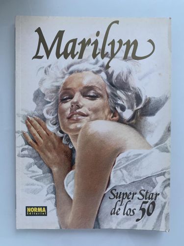 Portada del libro de MARILYN, SUPER STAR DE LOS 50