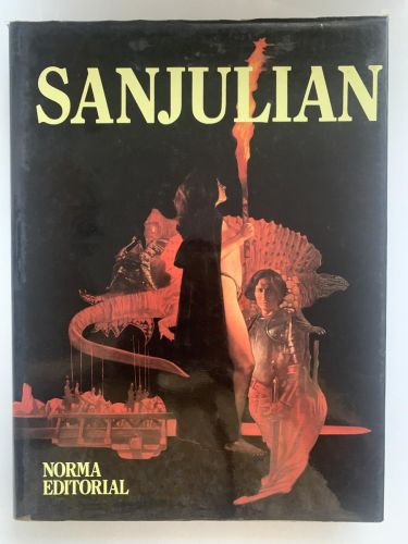 Portada del libro de SANJULIÁN (período 1970-1984). Ilustradores Contemporáneos