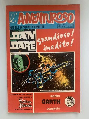 Portada del libro de GARTH: L'AVVENTUROSO: POLVERE DI STELLE