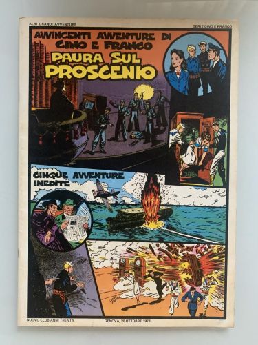 Portada del libro de AVVINCENTI AVVENTURE. PAURA SUL PROSCENIO (cinque avventure indite)