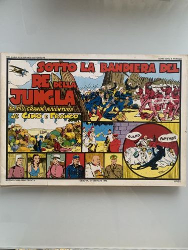 Portada del libro de UNA STRANA AVVENTURA FRA I GORILA / LA TRIBÙ DEGLI UOMINI LEOPARDO / LA PATTUGLIA DELL'AVORIO / LA MISTERIOSA...