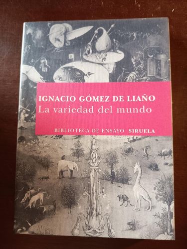 Portada del libro de La variedad del mundo