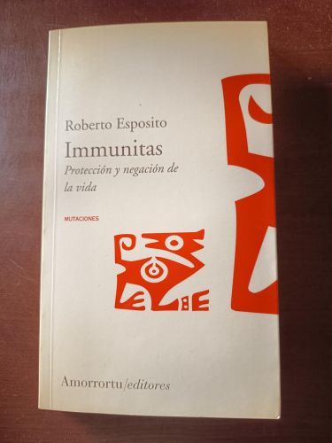 Portada del libro de IMMUNITAS PROTECCION Y NEGACION DE LA VIDA