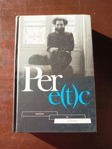 Portada del libro de Pere(t)c. Tentativa de inventario