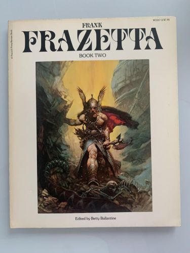 Portada del libro de FRANK FRAZETTA (Book Two)