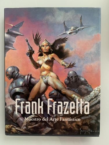 Portada del libro de FRANK FRAZETTA. MAESTRO DEL ARTE FANTÁSTICO