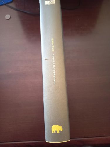 Filosofía del arte o Estética (verano de 1826)