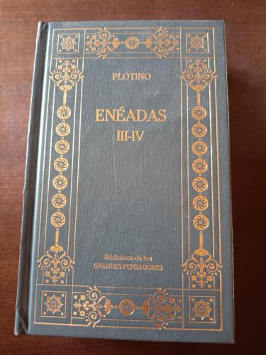 Portada del libro de Enéadas III-IV