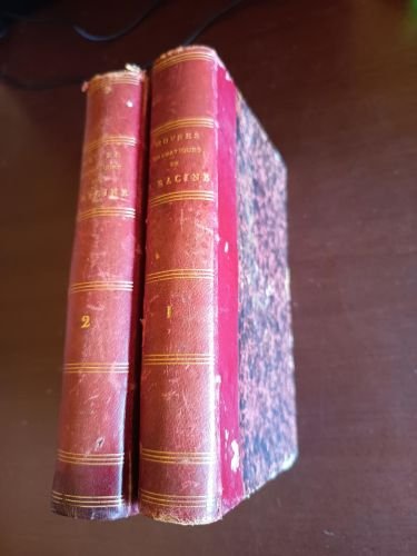 0EUVRES DRAMATIQUES  de J. Racine  (dos vol)