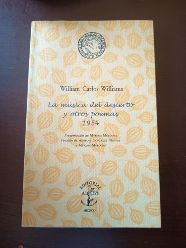 Portada del libro de La música del desierto y otros poemas 1954