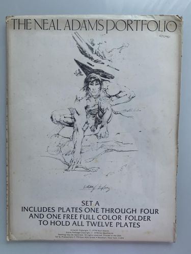 SET A INCLUDES PLATES ONE THROUGH FOUR AND ONE FREE FULL COLOR FOLDER TO HOLD ALL TWELVE PLATES