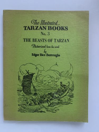 THE ILLUSTRATED TARZAN BOOKS. No.3 THE BEASTS OF TARZAN