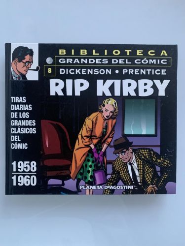 Portada del libro de RIP KIRBY (1958-1960) Nº 8