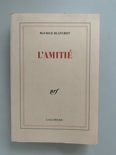 L'AMITIÉ