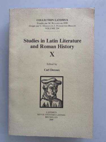 STUDIES IN LATIN LITERATURE AND ROMAN HISTORY X