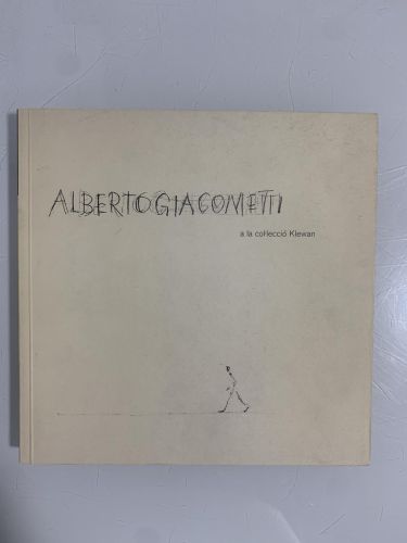 Portada del libro de ALBERTO GIACOMETTI a la Col·lecció Klewan