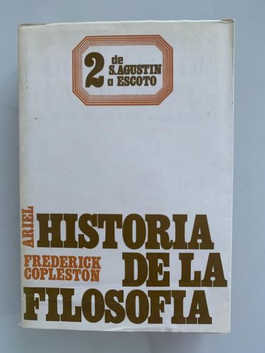 Portada del libro de HISTORIA DE LA FILOSOFÍA. Vol. II De San Agustin a Escoto
