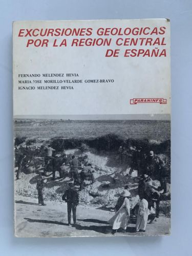 Portada del libro de EXCURSIONES GEOLÓGICAS POR LA REGIÓN CENTRAL DE ESPAÑA
