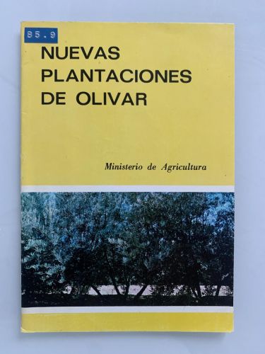 Portada del libro de NUEVAS PLANTACIONES DE OLIVAR (segunda edición)
