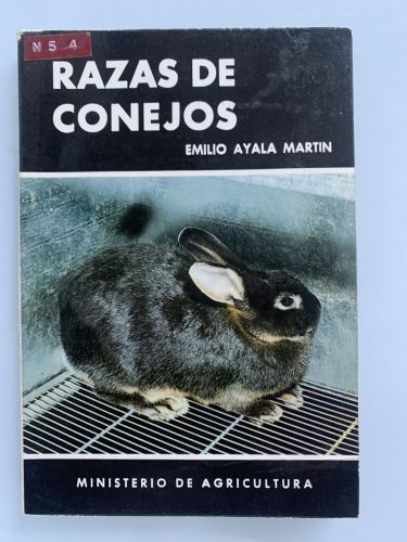 Portada del libro de RAZAS DE CONEJOS (segunda edición)