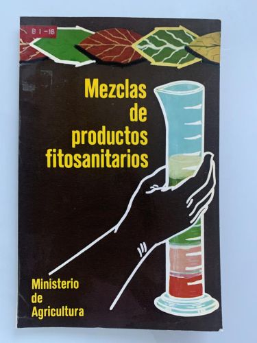 Portada del libro de MEZCLAS DE PRODUCTOS FITOSANITARIOS