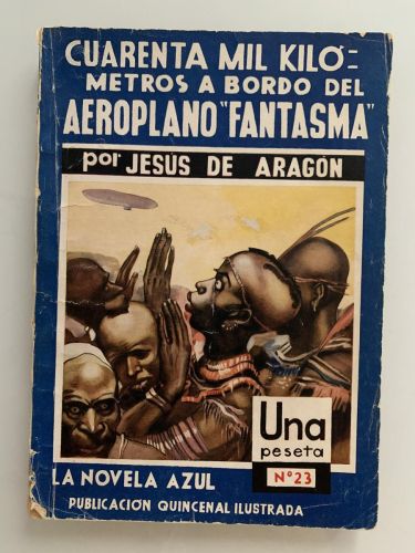 Portada del libro de CUARENTA MIL KILÓMETROS A BORDO DEL AEROPLANO 
