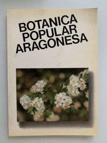 Portada del libro de BOTÁNICA POPULAR ARAGONESA