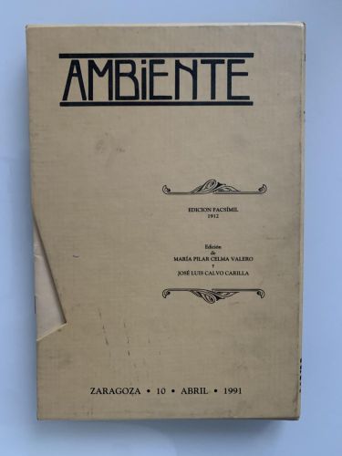 AMBIENTE (Edición Facsímil)