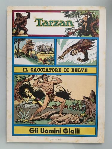 TARZÁN IL CACCIATORE DI BELVE y GLI UOMINI GIALLI