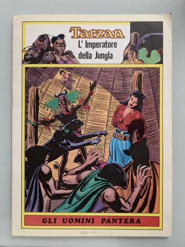TARZÁN L'IMPERATORE DELLA JUNGLA y GLI UOMINI PANTERA