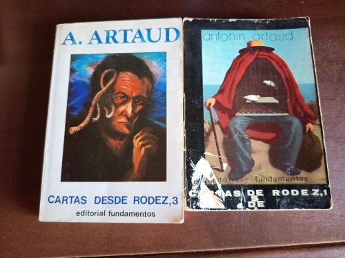 Portada del libro de Cartas desde Rodez 1, y 3
