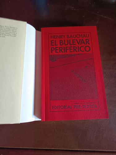 Portada del libro de El bulevar periférico