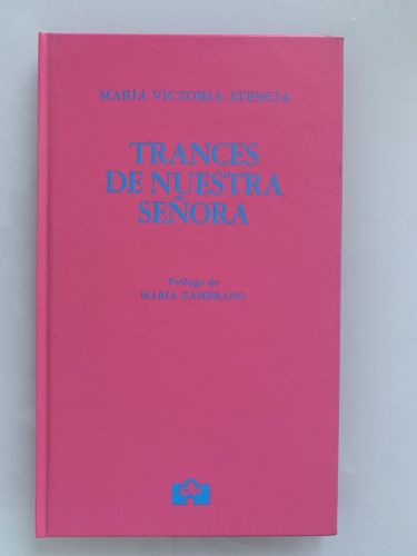 Portada del libro de TRANCES DE NUESTRA SEÑORA