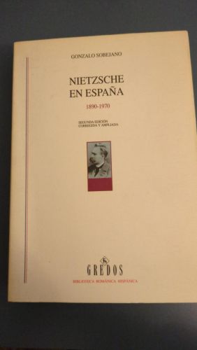 Nietzsche en españa (1890-1970)