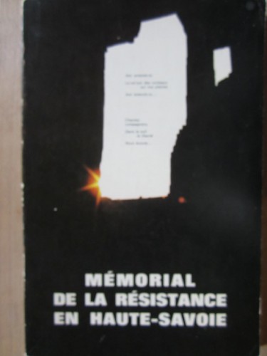 Portada del libro de MÉMORIAL DE LA RÉSISTANCE EN HAUTE-SAVOIE