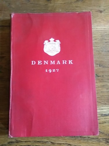 Portada del libro de DENMARK 1927