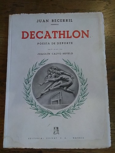 Portada del libro de DECATHLON, Poesía de deporte