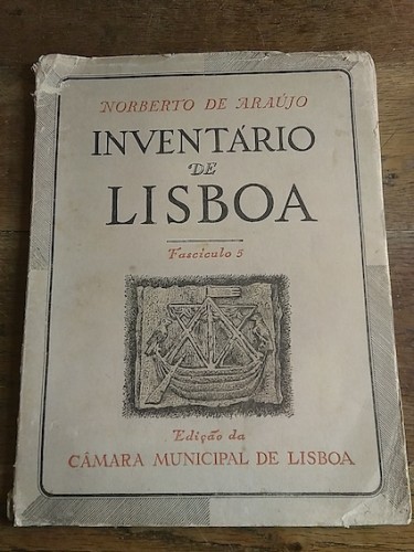 Portada del libro INVENTÁRIO DE LISBOA. FASCÍCULO 5