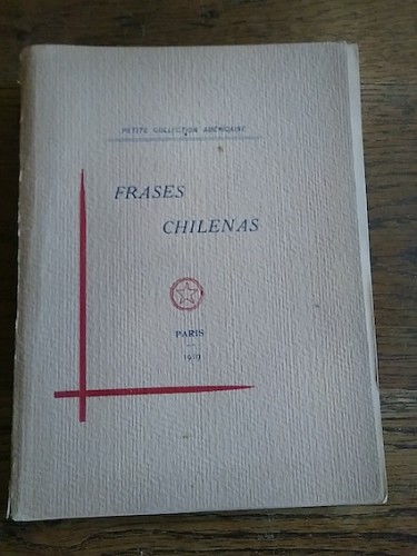 Portada del libro de FRASES CHILENAS.