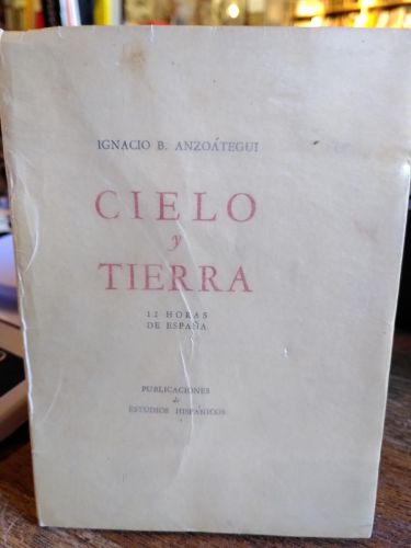 Portada del libro de CIELO Y TIERRA. 12 horas de España.