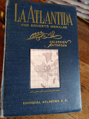 Portada del libro de LA ATLÁNTIDA. UN CONTINENTE DESAPARECIDO . SU HISTORIA Y SU LEYENDA