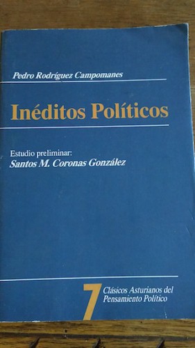 Portada del libro de INÉDITOS POLÍTICOS