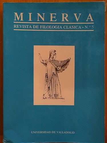 Portada del libro de MINERVA. REVISTA DE FILOLOGÍA CLÁSICA, Nº 5