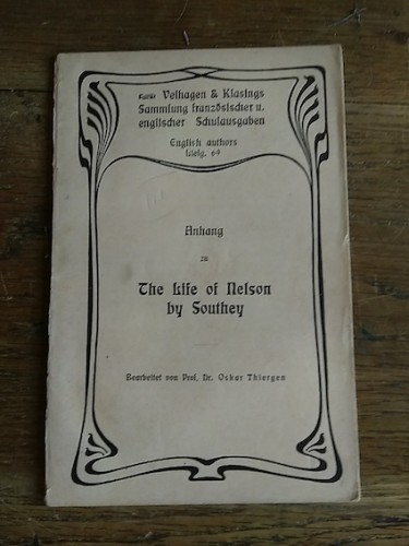Portada del libro de THE LIFE OF NELSON BY SOUTHEY