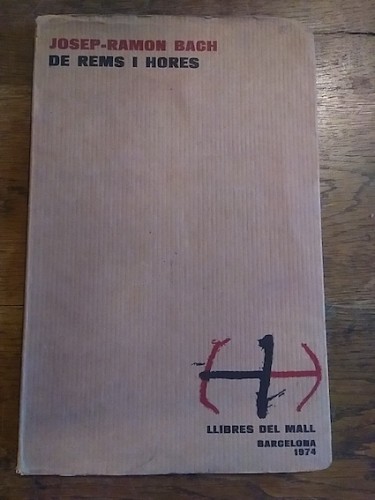 Portada del libro de DE REMS I HORES