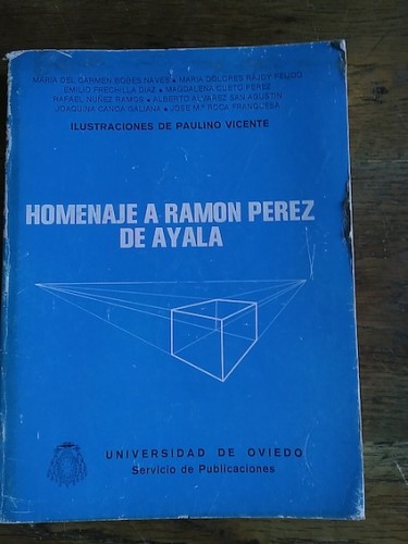 Portada del libro de HOMENAJE A RAMÓN PÉREZ DE AYALA