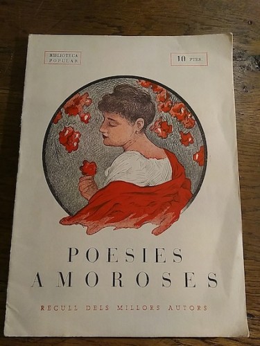 Portada del libro de POESIES AMOROSES. RECULL DELS MILLORS AUTORS
